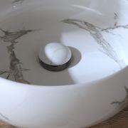 Pop-Up Afvoerplug voor Wastafel met Overloop | Keuze Afwerking | Elements