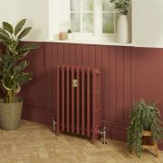 Gietijzeren Radiator 4 Kolommen 66cm Hoog - Eating Room Red 43 von Farrow & Ball | Kies de Breedte | Isabel