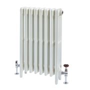 Gietijzeren Radiator 4-Koloms 76cm Hoog Porseleinwit | Kies de Breedte | Mercury
