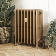 Gietijzeren Radiator  Gebrand Goud H. 66cm x Kies de Breedte| Isabel