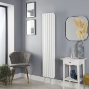 Design Radiator Verticaal met Radiatorpoten Wit| Keuze Afmeting & Uitvoering | Revive
