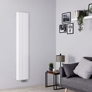 Design Radiator Verticaal Aluminium Matwit | Kies de Afmeting | Aurora