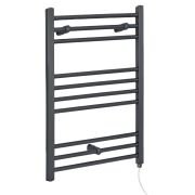 Elektrische Handdoekradiator Incl. Standaard Verwarmingselement Vlak Antraciet 60 x 80cm | Artle