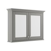 Spiegelkast 105cm x 75cm - Storm Grey (Grijs) | Old London