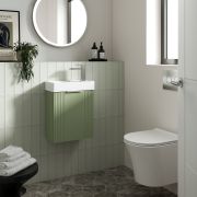 Hangend Toilet Randloos Rond Modern met Soft-Close Toiletzitting