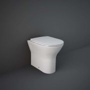 Randloos Toilet Staand Modern met Softclose Toiletzitting | Keuze Afwerking | RAK Feeling x Hudson Reed