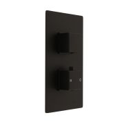 Douchekraan Thermostatisch 2-Weg met Omstel - Zwart | Preto
