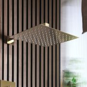 Douchekop 30cm Vierkant - Satijn Goud | Lyra