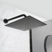 Nox Douchekop 30 x 30cm Vierkant Zwart