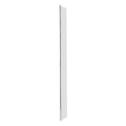 Douchezijwand Inloopdouche 30cm Gepolijst Aluminium | Portland