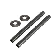 Radiatorbuizen met Rozetten Tinnen