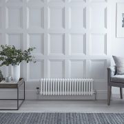 Kolomradiator CV Horizontaal 3-Koloms Klassiek 30cm x 101cm - Wit | Windsor