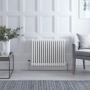 Kolomradiator CV Horizontaal 3-Koloms Klassiek 60cm x 78,5cm - Wit | Windsor