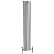 Kolomradiator CV Verticaal 2-Koloms Klassiek 150cm x 29cm - Wit | Windsor