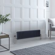 Kolomradiator CV Horizontaal 3-Koloms Klassiek 30cm x 119cm - Antraciet | Windsor