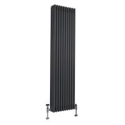 Kolomradiator CV Verticaal 4-Koloms Klassiek 180cm x 47cm - Antraciet | Windsor