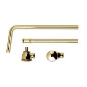 Badafvoercombinatie: Overloop en Pop-Up Afvoerplug - Goud