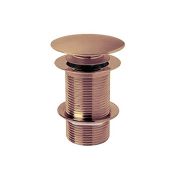 Pop-Up Afvoerplug voor Wastafel zonder Overloop - Geborsteld Koper