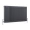 Kolomradiator CV Horizontaal 3-Koloms Klassiek 60cm x 101cm - Antraciet | Windsor