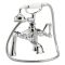 Badmengkraan 2-Gats Klassiek met Handdouche Chroom | Select