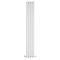 Verticale Design Radiator Dubbel Paneel 140cm x 23,6cm - Wit | Revive