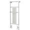 Handdoekradiator CV Klassiek 150cm x 57,5cm - Chroom/Wit | Elizabeth