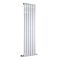 Design Radiator CV Verticaal (Enkel Paneel) Modern 160cm x 45cm - Chroom | Delta