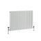 Horizontale Radiator Aluminium Klassiek 60cm Hoog | Keuze Afmeting en Afwerking | Esme