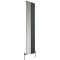 Design Radiator Verticaal Aluminium 180cm met Spiegel | Keuze Afmeting en Afwerking | Aris