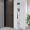 Design Radiator Verticaal Aluminium 180cm met Spiegel | Keuze Afmeting en Afwerking | Aris