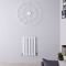 Design Radiator Wit Horizontale Aluminium DubbelPaneel 41cm x 60cm |Revive Air