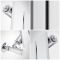 Design Radiator CV Verticaal (Enkel Paneel) Modern 160cm x 45cm - Chroom | Delta