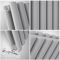 Designradiator Horizontaal Dubbel Paneel 82,6cm x 63,5cm - Lichtgrijs | Revive