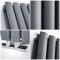 Design Radiator CV Horizontaal (Dubbel Paneel) Modern 63,5cm x 165,2cm - Antraciet | Revive Caldae
