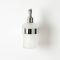 Zeepdispenser Modern Muurgemonteerd Matglas en Chroom | Como