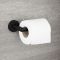 WC- Rolhouder Mat Zwart | Nox