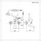 Badmengkraan 2-Gats Klassiek met Handdouche Chroom | Select