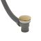 Badvuller en Overloop Combinatie met Pop-up Afvoerplug Modern - Satijn Goud | Lyra