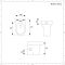 Toilet Staand Keramisch Inclusief Soft-close WC-Bril Wit | Covelly