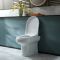 Toilet Staand Keramisch Inclusief Soft-close WC-Bril Wit | Covelly