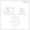Staand Toilet Modern met Soft-Close Toiletzitting | Colby