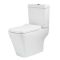 Duoblok Toilet Modern met Soft-Close Toiletzitting | Keuze Afwerking Spoelknop | Milton