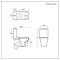Duoblok Toilet Modern met Soft-Close Toiletzitting | Keuze Afwerking Spoelknop | Avenham