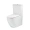 Duoblok Toilet Modern met Soft-Close Toiletzitting en Chromen Spoelknop | Otterton