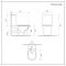 Duoblok Toilet Modern met Soft-Close Toiletzitting | Keuze Afwerking | Elements
