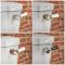 Toilet met Laaghangend Reservoir en Witte Toiletzitting - Klassiek | Keuze Afwerking Spoelkit | Richmond