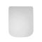 Soft-Close Toiletzitting Bovenbevestiging met Snelsluiting - Wit | Exton