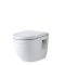 Toilet Hangend Keramisch met Soft-Close WC-Bril Wit | Belstone