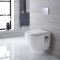 Toilet Hangend Keramisch met Soft-Close WC-Bril Wit | Belstone