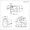 Toilet Hangend Randloos Keramisch met Soft-Close WC-Bril Wit | Alswear
